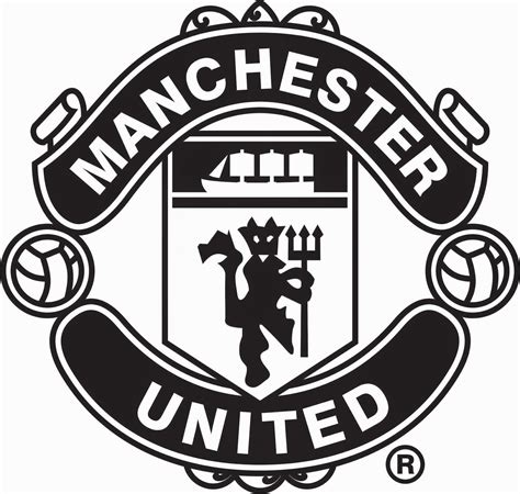 man united logo vector